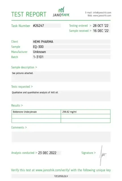 Buy Hemi Pharma Boldenone 300mg